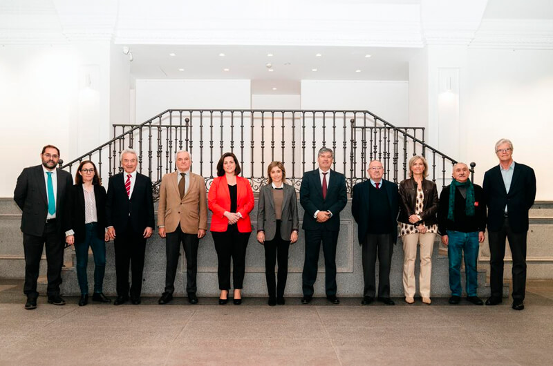 Jurado Premios Empresa del Año Banco Sabadell en las oficinas de Prensa Ibérica / ALBA VIGARAY