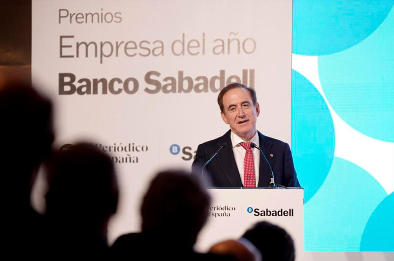 Premio ‘Empresario del Año Banco Sabadell’ a Antonio Huertas, presidente de Mapfre / Jose Luís Roca